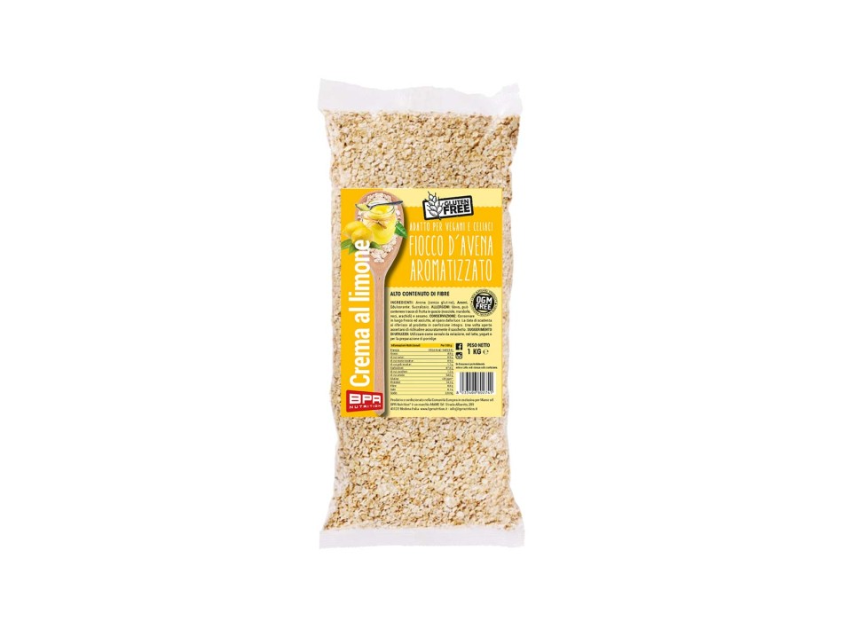 FIOCCHI D'AVENA SENZA GLUTINE - Fiocchi d'avena in formato Baby certificato senza glutine BPR NUTRITION