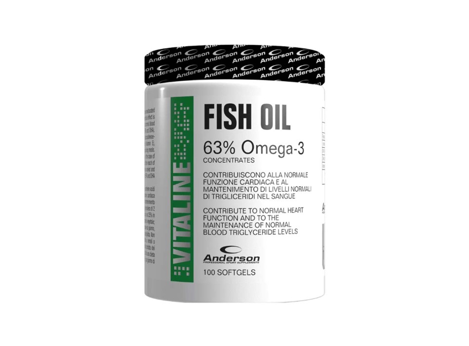 FISH OIL - ANDERSON - Integratore di Omega-3 ANDERSON