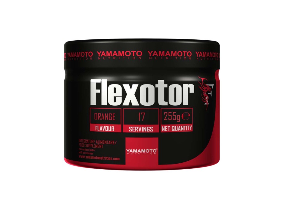 FLEXOTOR - Pre-workout con citrullina, arginina, glutatione, citicolina, caffeina e taurina YAMAMOTO NUTRITION