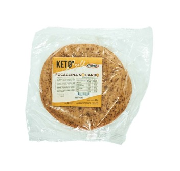 FOCACCIA KETO NOCARBO - Focaccina ideale per la dieta Ketogenica PRONUTRITION