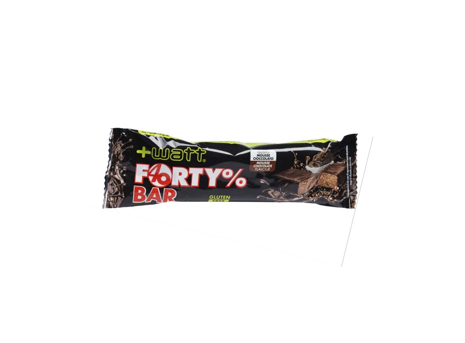 FORTY % BAR - Barretta proteica al 40% ricoperta al cacao +WATT