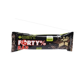 FORTY % BAR - Barretta proteica al 40% ricoperta al cacao +WATT