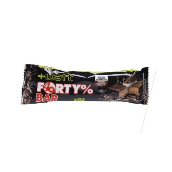 FORTY % BAR - Barretta proteica al 40% ricoperta al cacao +WATT