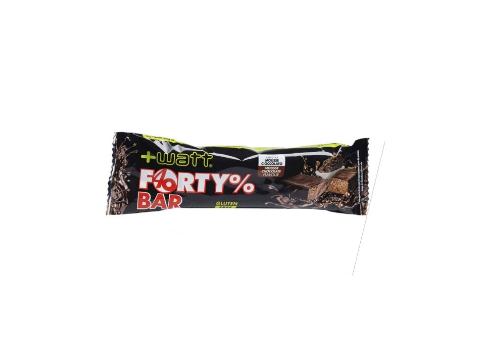 FORTY % BAR - Barretta proteica al 40% ricoperta al cacao +WATT