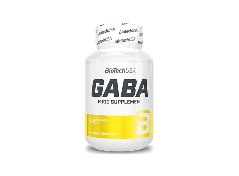 GABA - BIOTECHUSA - Integratore di acido gamma-amminobutirrico in capsule BIOTECH USA