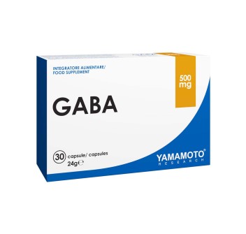 GABA - Integratore di acido gamma-amminobutirrico in capsule YAMAMOTO NUTRITION