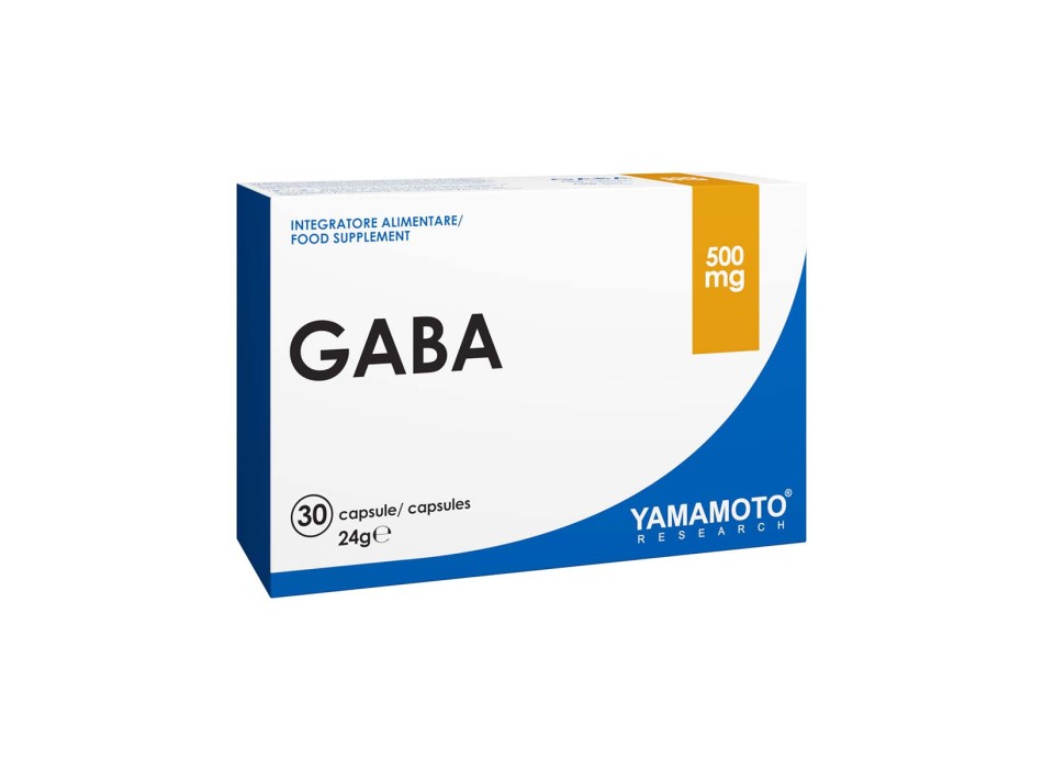 GABA - Integratore di acido gamma-amminobutirrico in capsule YAMAMOTO NUTRITION