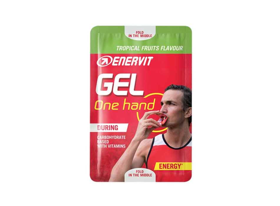 GEL ONE HAND - Gel energetico comodo da utilizzare anche con una sola mano ENERVIT