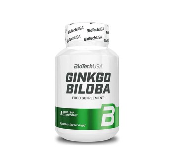 GINKGO BILOBA - Integratore a base di estratto di Ginkgo Biloba in compresse BIOTECH USA