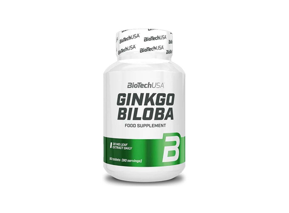 GINKGO BILOBA - Integratore a base di estratto di Ginkgo Biloba in compresse BIOTECH USA