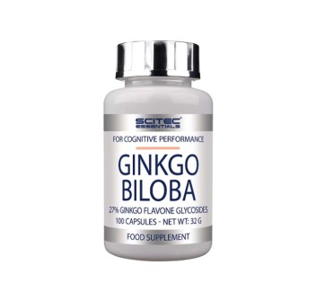 GINKGO BILOBA - SCITEC - Integratore di Ginkgo Biloba SCITEC NUTRITION