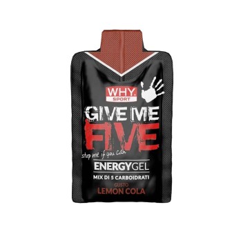 GIVE ME FIVE - Gel energetico con 5 fonti di carboidrati e sodio WHY SPORT