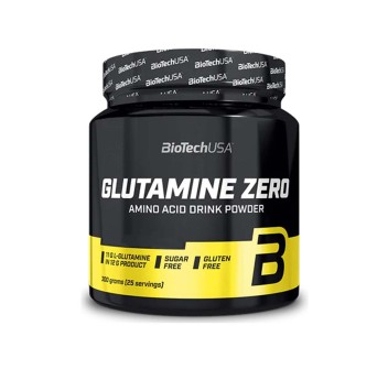 GLUTAMINE ZERO - Integratore di Glutammina in polvere aromatizzata BIOTECH USA