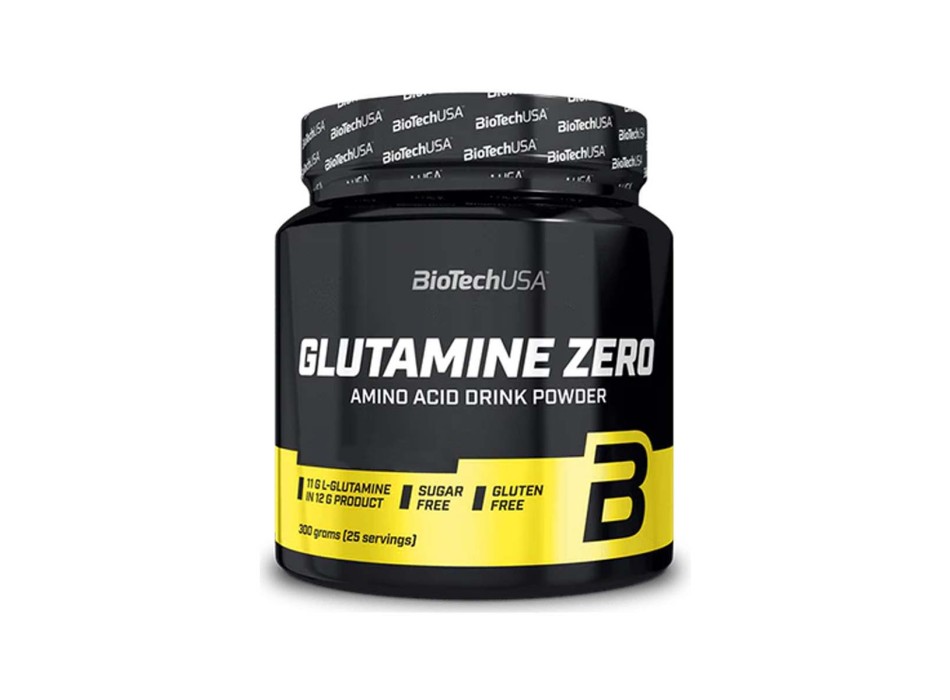 GLUTAMINE ZERO - Integratore di Glutammina in polvere aromatizzata BIOTECH USA