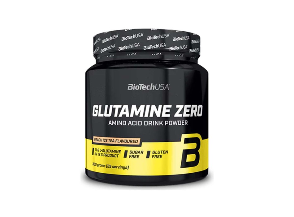 GLUTAMINE ZERO - Integratore di Glutammina in polvere aromatizzata BIOTECH USA