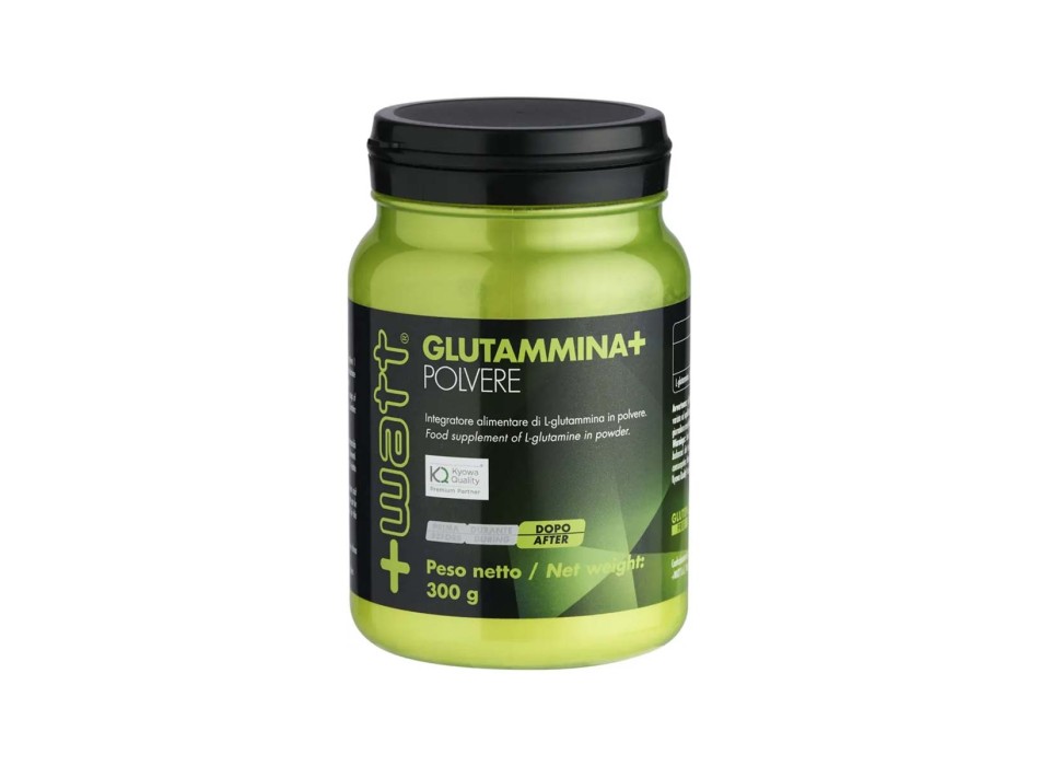 GLUTAMMINA+ - Integratore di Glutammina in polvere +WATT