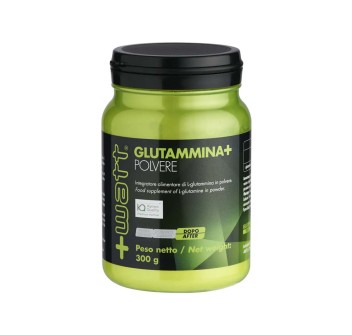 GLUTAMMINA+ - Integratore di Glutammina in polvere +WATT