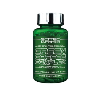 GREEN COFFEE COMPLEX - Bruciagrassi con 6 principi attivi SCITEC NUTRITION