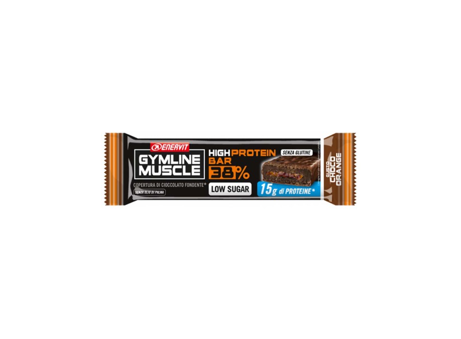 HIGH PROTEIN BAR 38% - Barretta proteica a ridotto contenuto di zuccheri ENERVIT