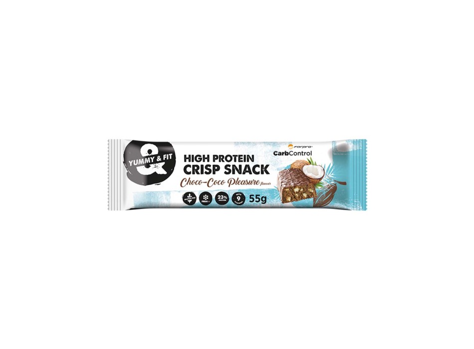 HIGH PROTEIN CRISP SNACK - Barretta proteica FORPRO