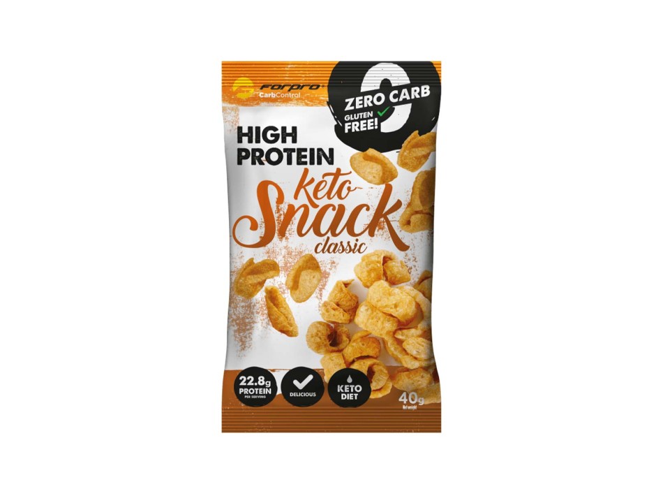 HIGH PROTEIN KETO SNACK - Snack proteico perla dieta Ketogenica. FORPRO