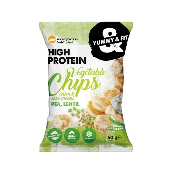 HIGH PROTEIN VEGETABLE CHIPS - Chips vegetali con proteine di pisello e lenticchie FORPRO