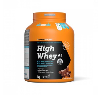 HIGH WHEY 6.4 - Integratore di proteine del siero del latte isolate e concentrate NAMEDSPORT