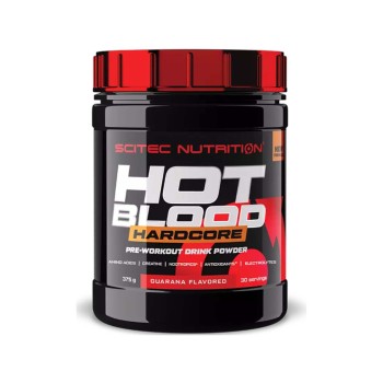 HOT BLOOD HARDCORE - Pre-Workout con creatina, caffeina e aminoacidi SCITEC NUTRITION