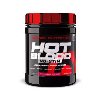 HOT BLOOD NO-STIM - Pre-Workout senza caffeina SCITEC NUTRITION