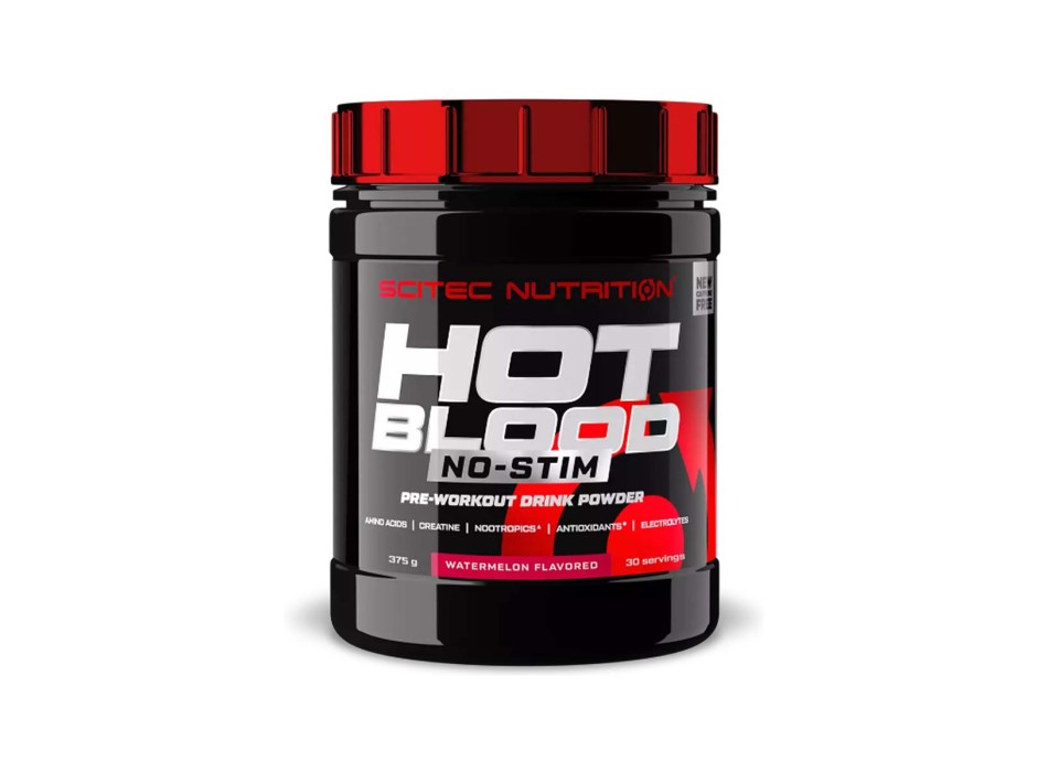 HOT BLOOD NO-STIM - Pre-Workout senza caffeina SCITEC NUTRITION