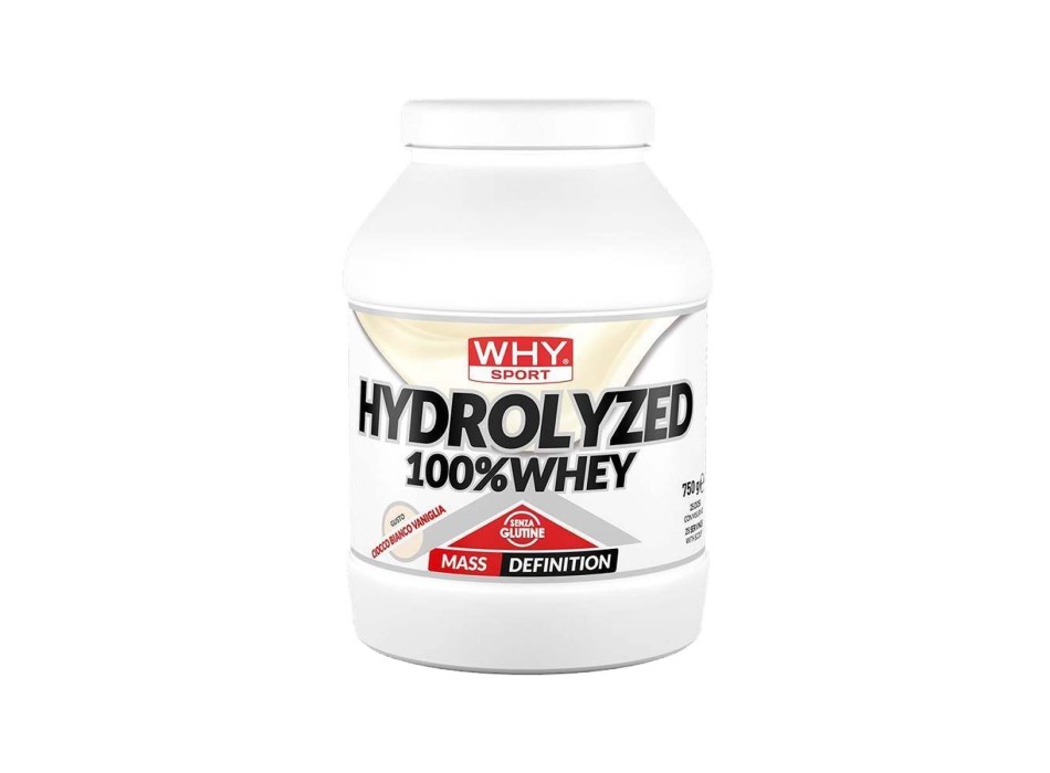 HYDROLYZED 100% WHEY - Proteine Idrolizzate del siero del latte WHY SPORT