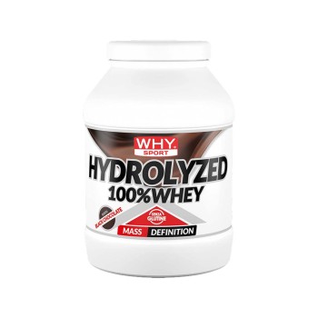 HYDROLYZED 100% WHEY - Proteine Idrolizzate del siero del latte WHY SPORT