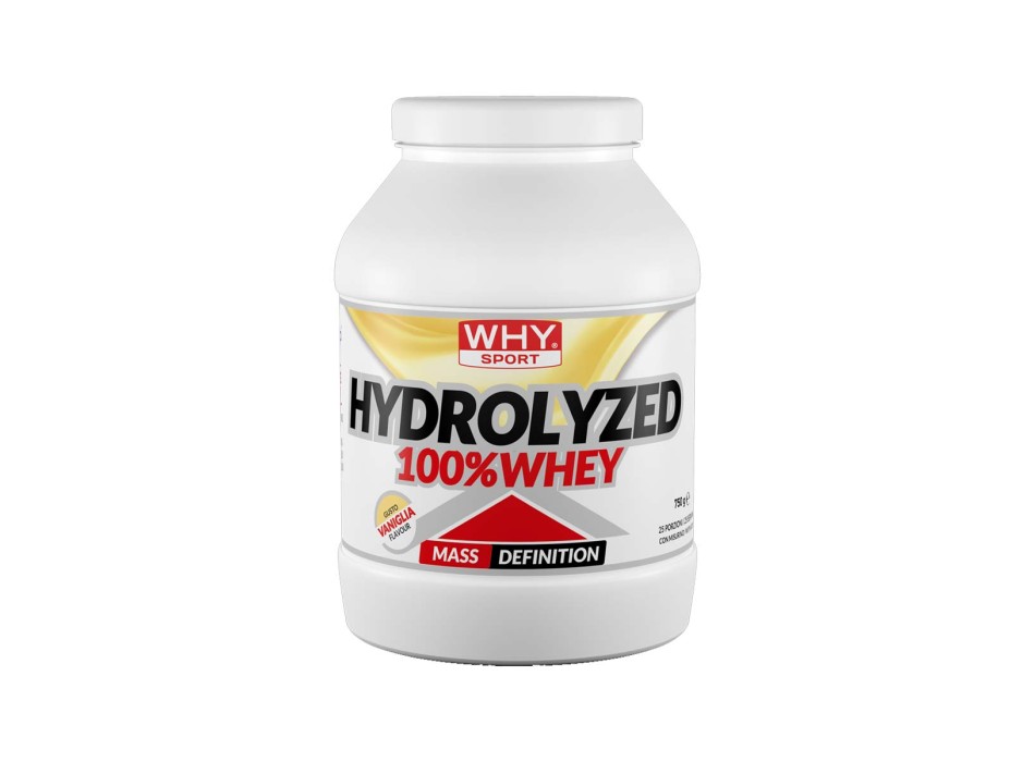 HYDROLYZED 100% WHEY - Proteine Idrolizzate del siero del latte WHY SPORT