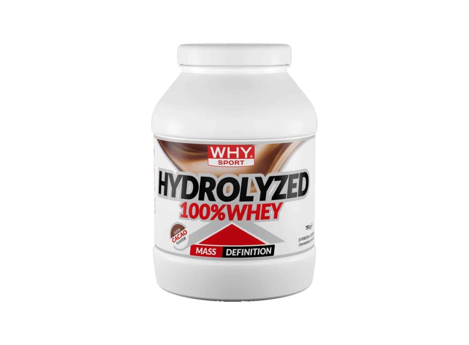 HYDROLYZED 100% WHEY - Proteine Idrolizzate del siero del latte WHY SPORT