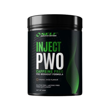 INJECT PWO CAFFEINE FREE - Integratore Pre Workout senza caffeina SELF OMNINUTRITION