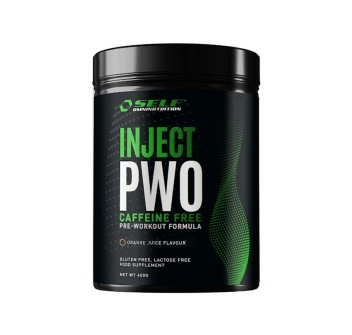 INJECT PWO CAFFEINE FREE - Integratore Pre Workout senza caffeina SELF OMNINUTRITION