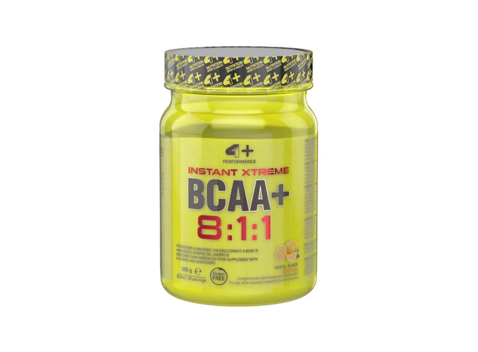 INSTANT XTREME BCAA+ 8:1:1 - Integratore di aminoacidi ramificati 8:1:1 4+ NUTRITION