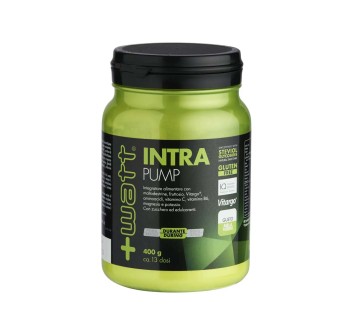 INTRA PUMP - Blend di carboidrati con aminoacidi magnesio e potassio +WATT