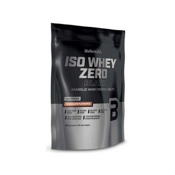 ISO WHEY ZERO BLACK - Proteine Isolate del siero del latte con creatina e vitamine BIOTECH USA