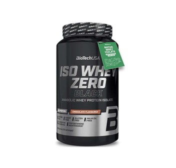 ISO WHEY ZERO BLACK - Proteine Isolate del siero del latte con creatina e vitamine BIOTECH USA