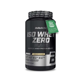 ISO WHEY ZERO BLACK - Proteine Isolate del siero del latte con creatina e vitamine BIOTECH USA