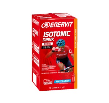 ISOTONIC DRINK IN BUSTINE - Integratore a base di sali minerali, carboidrati e vitamine ENERVIT