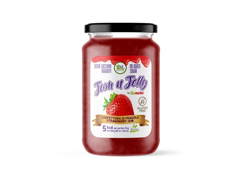 JAM N JELLY - Confettura di frutta a ridotto contenuto calorico DAILY LIFE