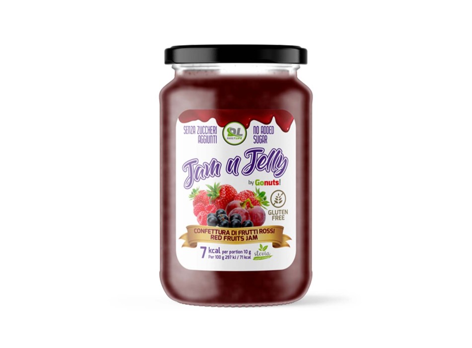 JAM N JELLY - Confettura di frutta a ridotto contenuto calorico DAILY LIFE