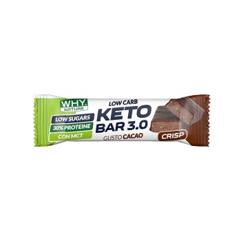 KETO BAR 3.0 - Barrertta proteica WHY NATURE