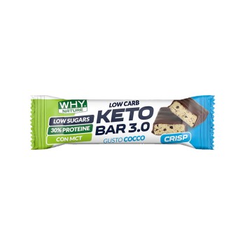 KETO BAR 3.0 - Barrertta proteica WHY NATURE