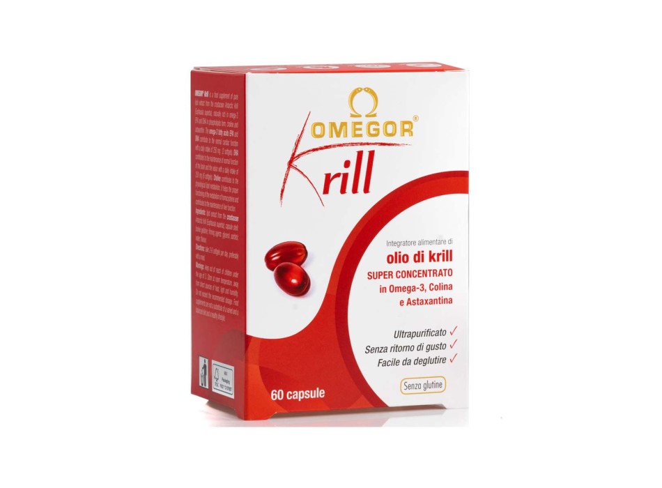 KRILL - Integratore a base di Olio di krill OMEGOR