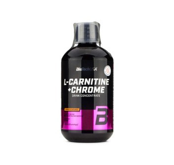 L-CARNITINE+CHROME - Integratore di Carnitina e Cromo in forma liquida BIOTECH USA