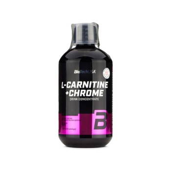 L-CARNITINE+CHROME - Integratore di Carnitina e Cromo in forma liquida BIOTECH USA