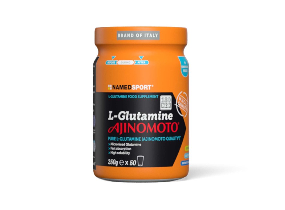 L-GLUTAMINE - Integratore di Glutammina Ajipure a rapido assorbimento NAMEDSPORT